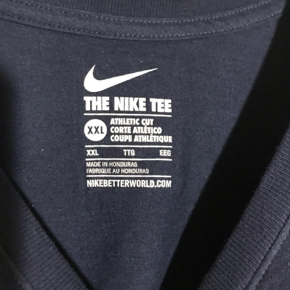 NIKE Mens Logo Lockhead Short Sleeve T-Shirt - Picture 3 of 8